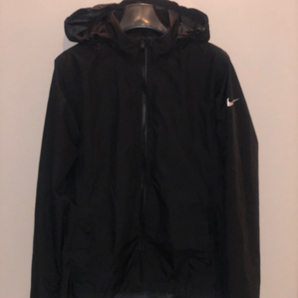 Black Nike Rain Coat